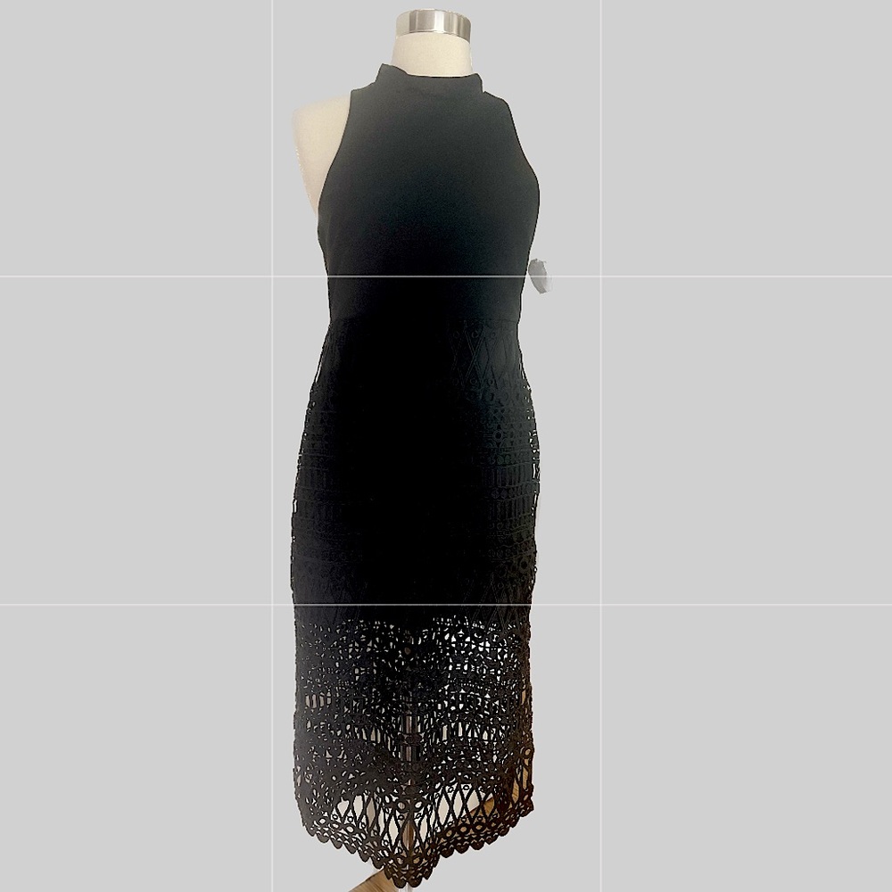 Black Dress w/ Lace